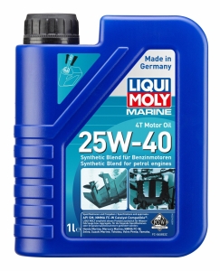LIQUI MOLY Marine 4-taktu motoreļļa 25W-40 1L