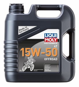 LIQUI MOLY Motociklu  eļļa 4T 15W-50  Offroad 4L