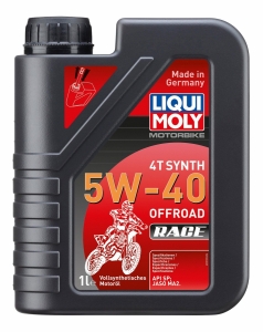 LIQUI MOLY Motociklu eļļa Motorbike 4T Synth 5W-40 Offroad Race 1L