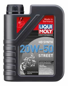 LIQUI MOLY Motociklu HD sint eļļa 20W-50  Street 1L