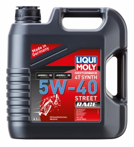 LIQUI MOLY Motociklu sintētiskā 4-taktu eļļa 4T 5W-40 4L