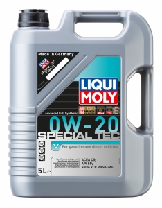 LIQUI MOLY Motoreļļa Special TEC V 0W-20 5L