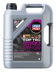 LIQUI MOLY Motoreļļa Top-Tec 4500 5W-30 5L