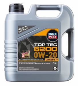 LIQUI MOLY Motoreļļa Top-Tec 6200 0W-20 4L