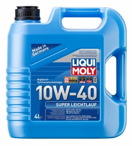 LIQUI MOLY Pussintētiskā motoreļļa SUPER LEICHTLAUF 10W40 4L