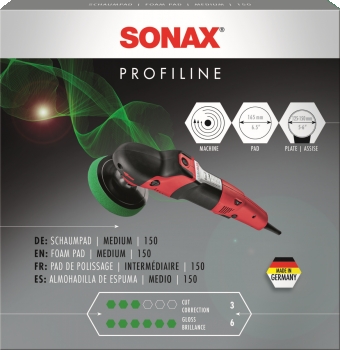 SONAX Foam Pad medium 150