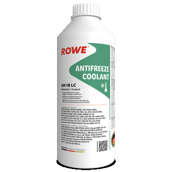 ROWE ANTIFREEZE COOLANT AN 18 LC 1,5L